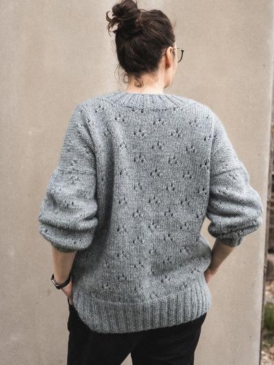 PRINTED Knitting pattern for Ruke Boxy sweater
