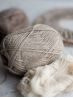 Ruke knit Semi-Wool yarn - Light beige (melange) (72), 100g