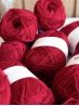 Ruke knit Semi-Wool yarn - Burgundy (52), 100g