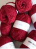 Ruke knit Semi-Wool yarn - Burgundy (52), 100g