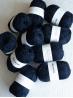 Ruke knit Semi-Wool yarn - Deep blue (37), 100g