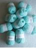 Ruke knit Semi-Wool yarn - Ice mint (19), 100g