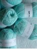 Ruke knit Semi-Wool yarn - Ice mint (19), 100g