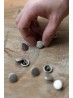 Vintage metal buttons 15 mm