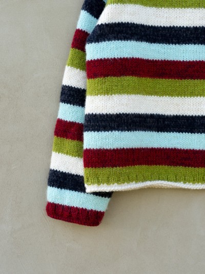 Ruke Semi-wool yarn in Fresh moss colour