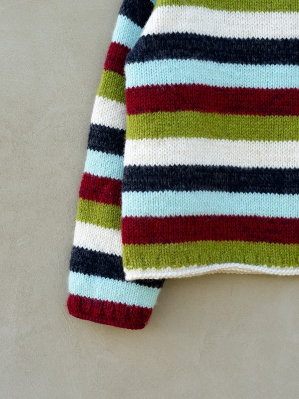 Ruke Semi-wool yarn in Fresh moss colour