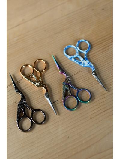 Knitting scissors stork 11.5cm Anthracite