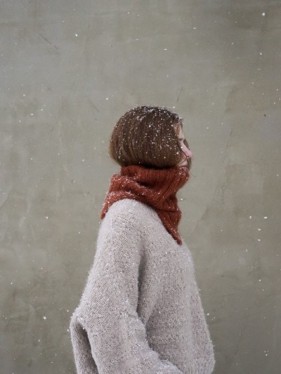 Ruke Forest halsvarmer – strikkeopskrift (PDF)