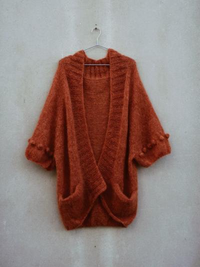 Monday Midi Cardigan strikkeopskrift (PDF)