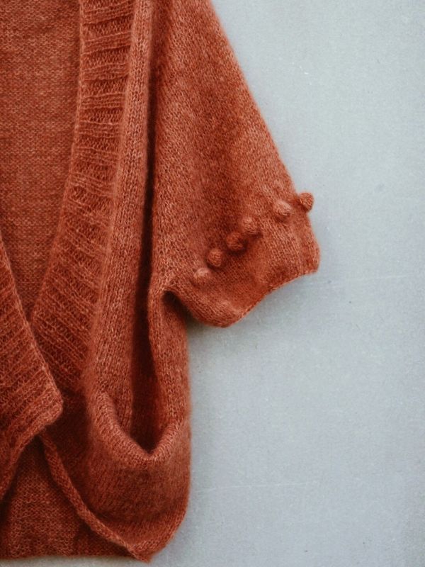 Monday Midi Cardigan strikkeopskrift (PDF)