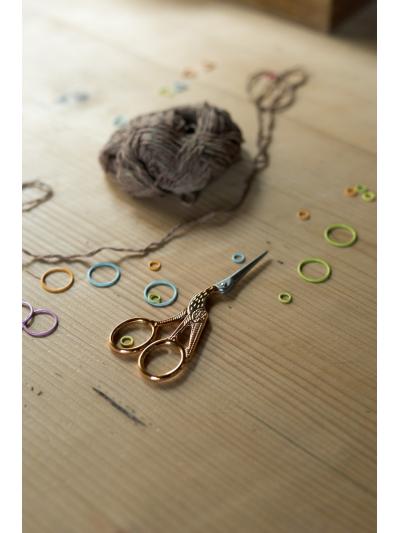 Knitting scissors stork 11.5cm Curry