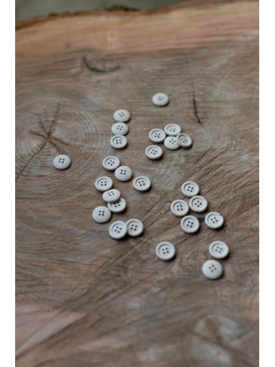 Recycled vegetable fiber buttons GOTS 18mm