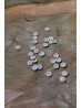 Recycled vegetable fiber buttons GOTS 18mm