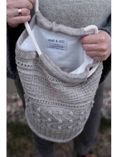 Lining for Ruke project bag, White