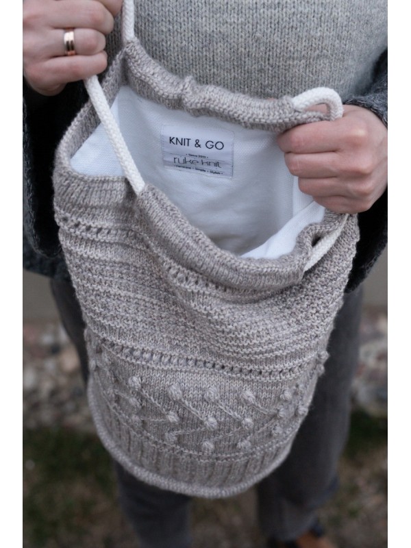 Lining for Ruke project bag, White