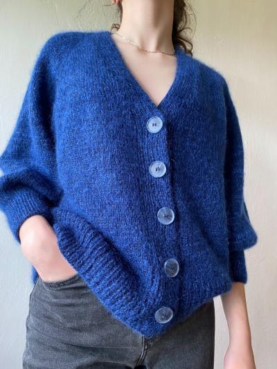 Ruke Bioresin buttons, blue