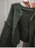 PRINTED Knitting pattern for Grey sheep bobble jacket