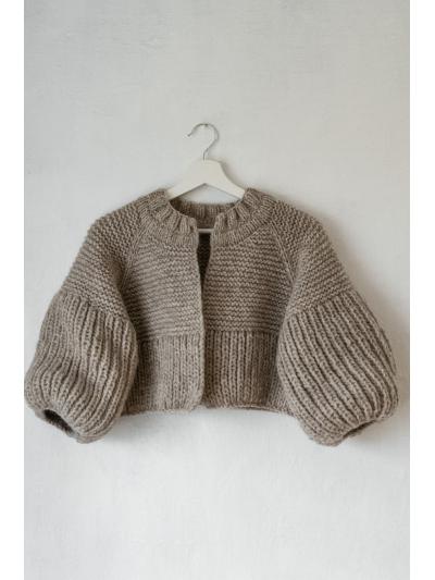 PRINTED Knitting pattern for Grey sheep jacket