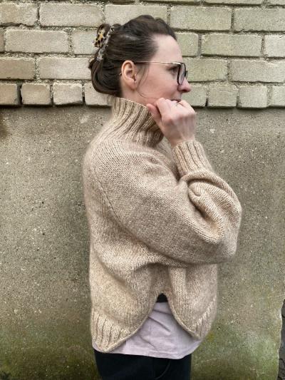 PRINTED Knitting pattern for Yoga winter sweater