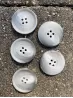 Ruke Bioresin buttons, light grey
