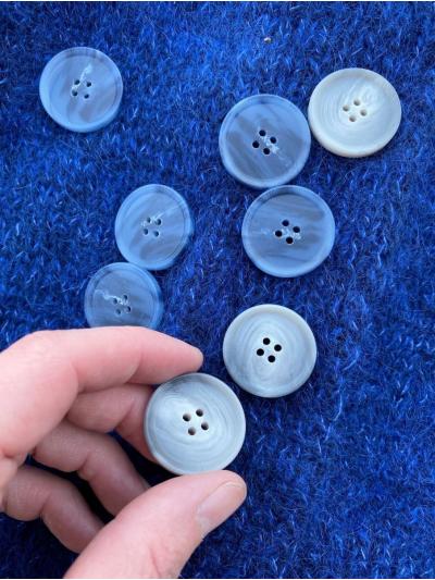 Ruke Bioresin buttons, light grey