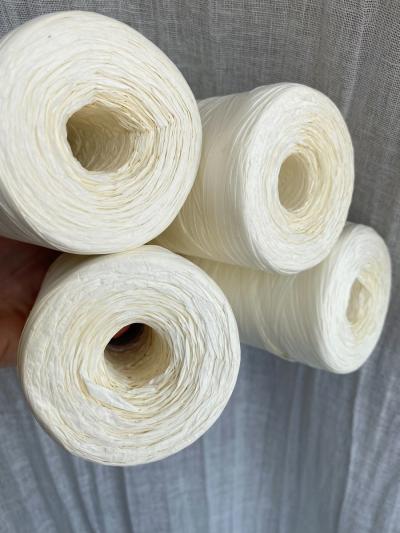 Ruke knit Raffia yarn - Milk White (08), 200g