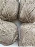 Ruke knit Semi-Wool yarn - Melange brown (70), 100g