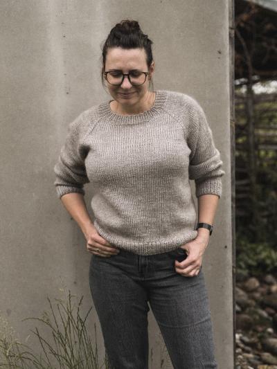 PRINTED knitting pattern for Capsule sweater no. 1