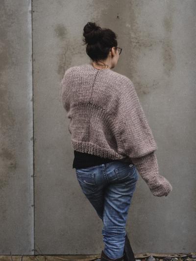 PRINTED Knitting pattern for Light air cardigan