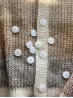 Ruke Bioresin buttons, white, 23 mm