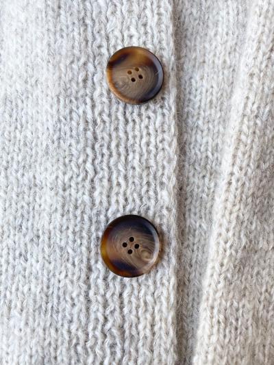 Ruke Bioresin buttons, brown