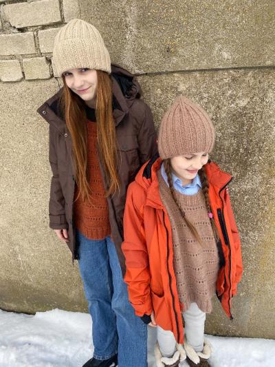 Printed Knitting pattern for Ruke dotty line 4 in 1