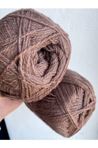 Ruke knit Wool yarn - Mocha (264), 100g