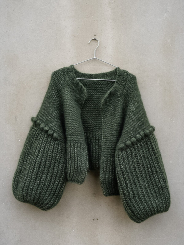 Knitting pattern for Grey sheep jacket