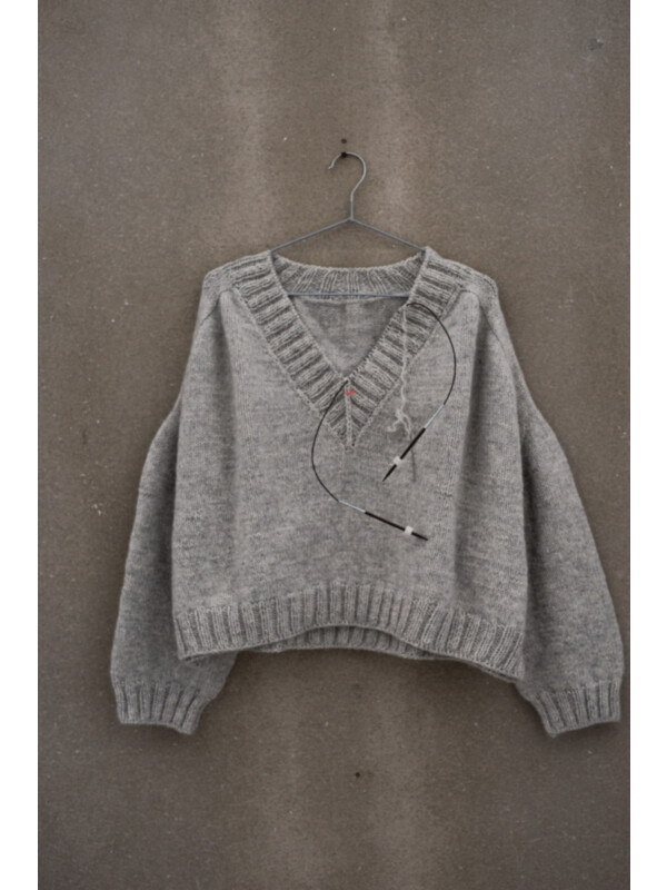 Strikkeopskrift Sweater Ruke knit