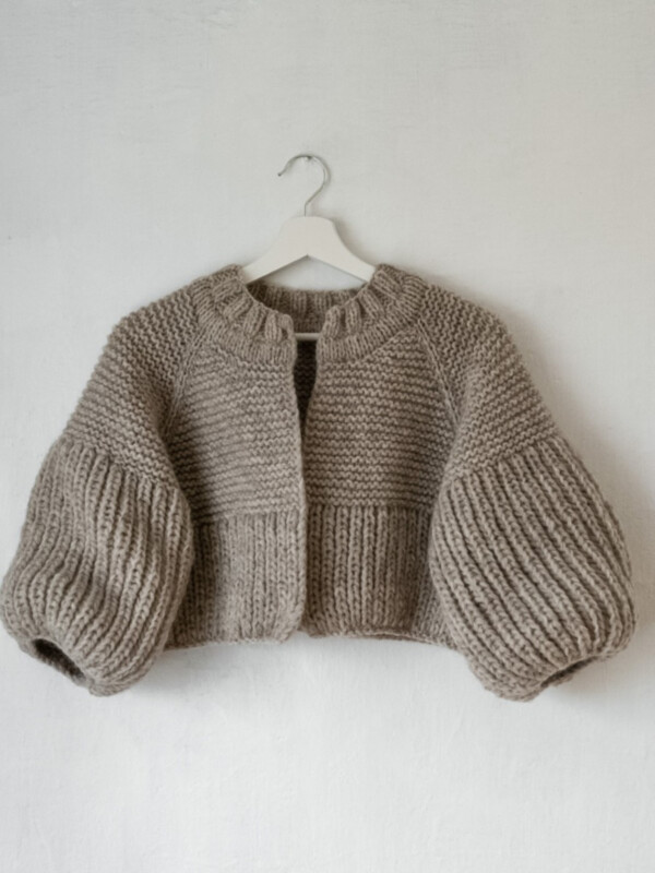 Cardigan jacket knitting pattern